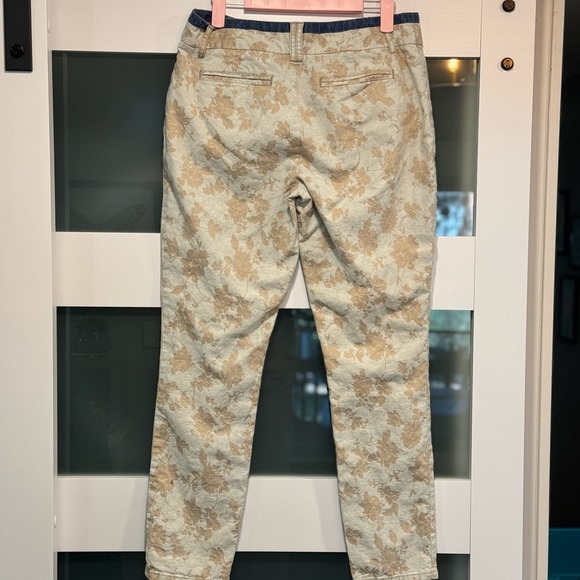 Cartonnier for Anthropologie cropped skinny lower rise Charlie Trouser in size 6 - Picture 11 of 14